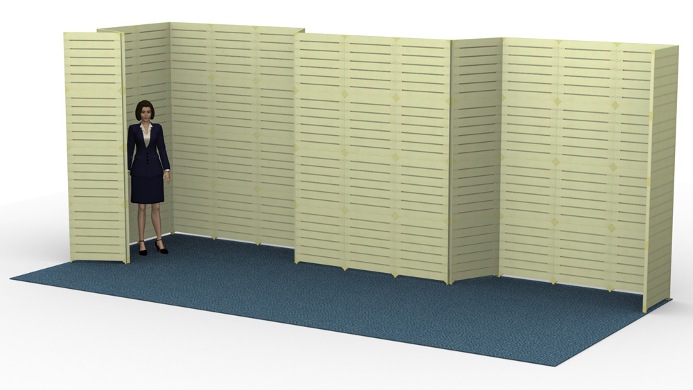 Vegas Kit PLUS — Modular 10×20 or Dual 10×10 Trade Show Display with Lights & CasesSave $300. - Image 5