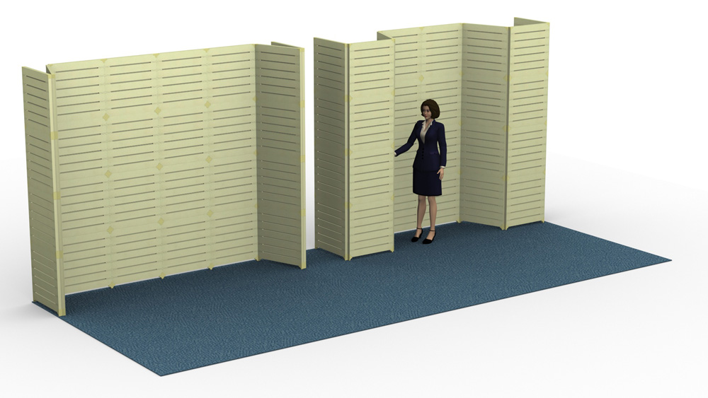 Vegas Kit 10x20 — Modular Trade Show Display System by Snap Panel Displays